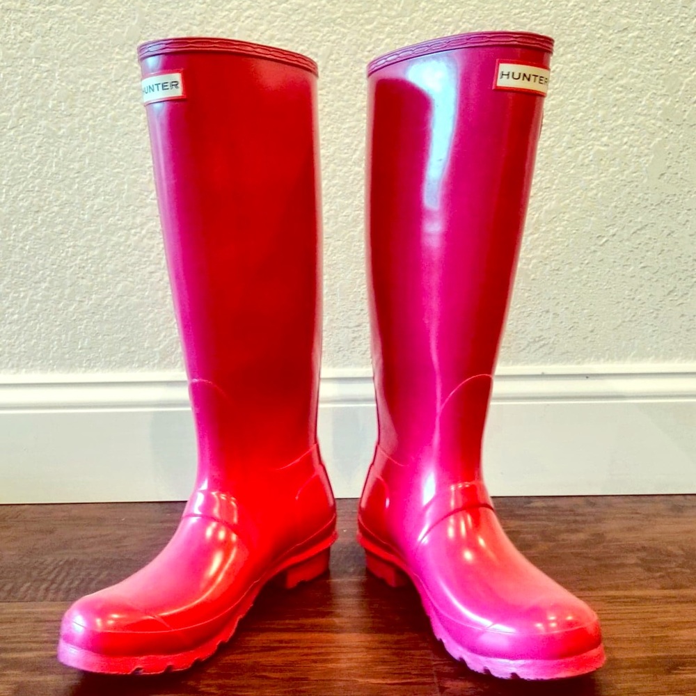 Hunter: Women's Original Tall Gloss Rain Boots